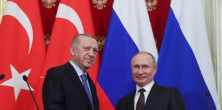 Президентите Реджеп Ердоган и Владимир Путин