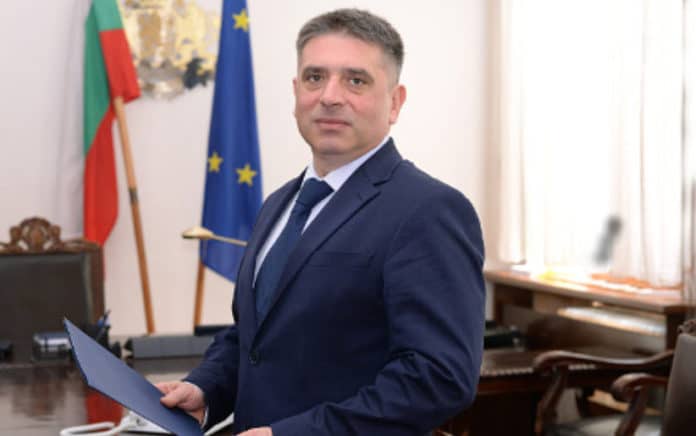 The Minister of Justice Danail Kirilo