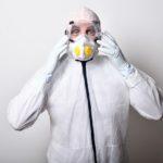 Костюм за предпазване от коронавирус