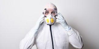 Костюм за предпазване от коронавирус