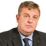 The Bulgarian Minister of Defense Krasimir Karakachanov