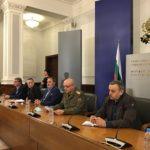 Снимка: Брифинг на Националния оперативен щаб