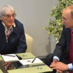 Среща между Бърни Екълстоун и президентът Владимир Путин