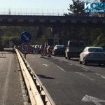 Опашка от автомобили на КПП Бургас - Созопол