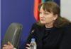 the Minister of Labor and Social Policy -Denitsa Sacheva