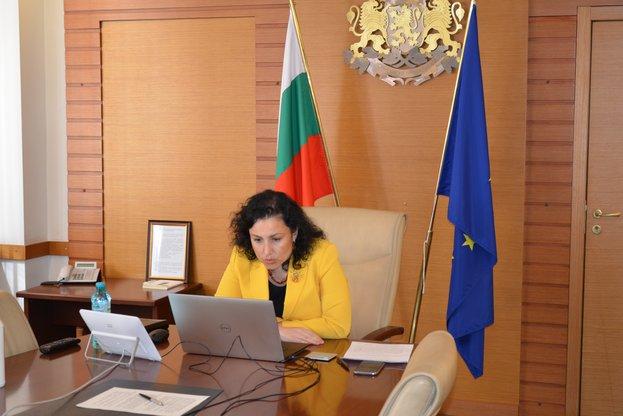 The Minister of Agriculture and Food Desislava Taneva