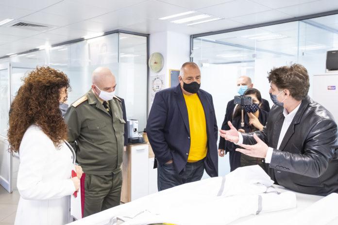 Prime Minister Boiko Borisov and Head of the National Operational Headquarters Prof. Ventsislav Mutafchiiski