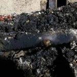 Подпаленият колектор