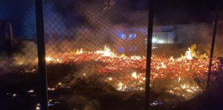 Пожарът. Снимка: Фейсбук, Simeon Bakalov