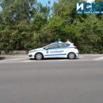 Полицаи са спрели автомобил без регистрационни номера
