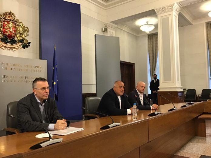 премиер Бойко Борисов и генерал Венцислав Мутафчийски