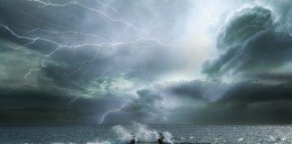 Буря в океана