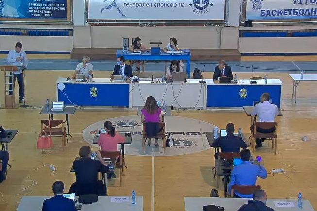 Заседание на Общинския съвет в Бургас