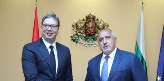 Бойко Борисов и Александър Вучич