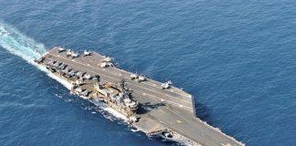 USS "Мидуей" в Японско море