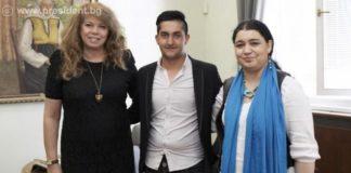 Божидар Михайлов с Илияна Йотова