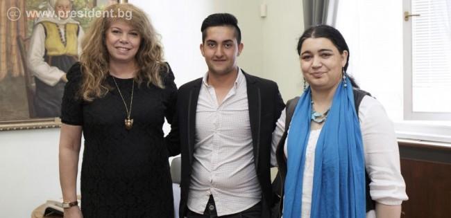 Божидар Михайлов с Илияна Йотова