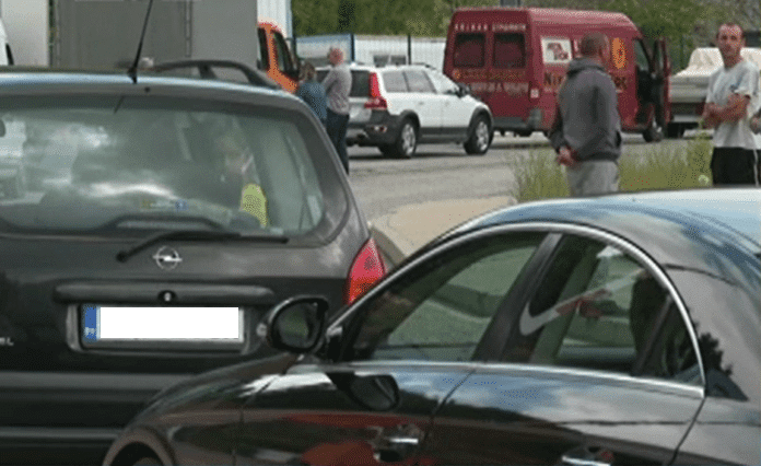 Опашка на ГКПП Маказа