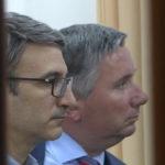 Трайчо Трайков и Иво Прокопиев в съдебната зала