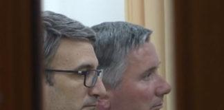 Трайчо Трайков и Иво Прокопиев в съдебната зала