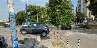 Автомобилът. Снимка: Фейсбук, Svetlana Dimitrova