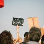 Протестиращи в Бургас