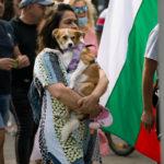 Протестиращи в Бургас