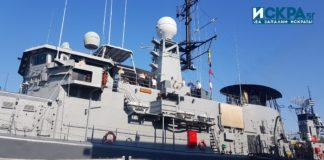Radev and Karakachanov watch military demonstrations in the Burgas Bay