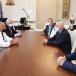 Срещата. Снимка: Правителствен пресцентър