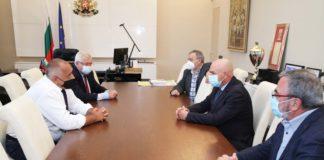 Срещата. Снимка: Правителствен пресцентър