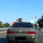 Протестно автошествие в Бургас. Снимка: Искра.бг