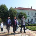 Главния комисар Стоян Темелакиев и главния прокурор Иван Гешев в Шумен