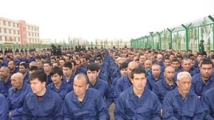 Преквалификационен лагер в Синдзян