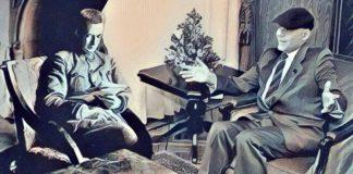 Керенски и Каренин в Зимния дворец