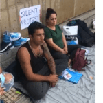 Мохамед и Мариам протестират в Атина