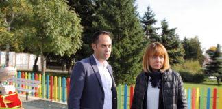 Любомир Дреков и Йорданка Фандъкова. Снимка: ПП ГЕРБ