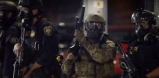 Федералните войски в Портланд