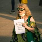 Протестиращи в Бургас