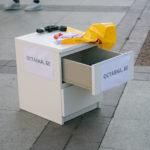 Протестиращи в Бургас