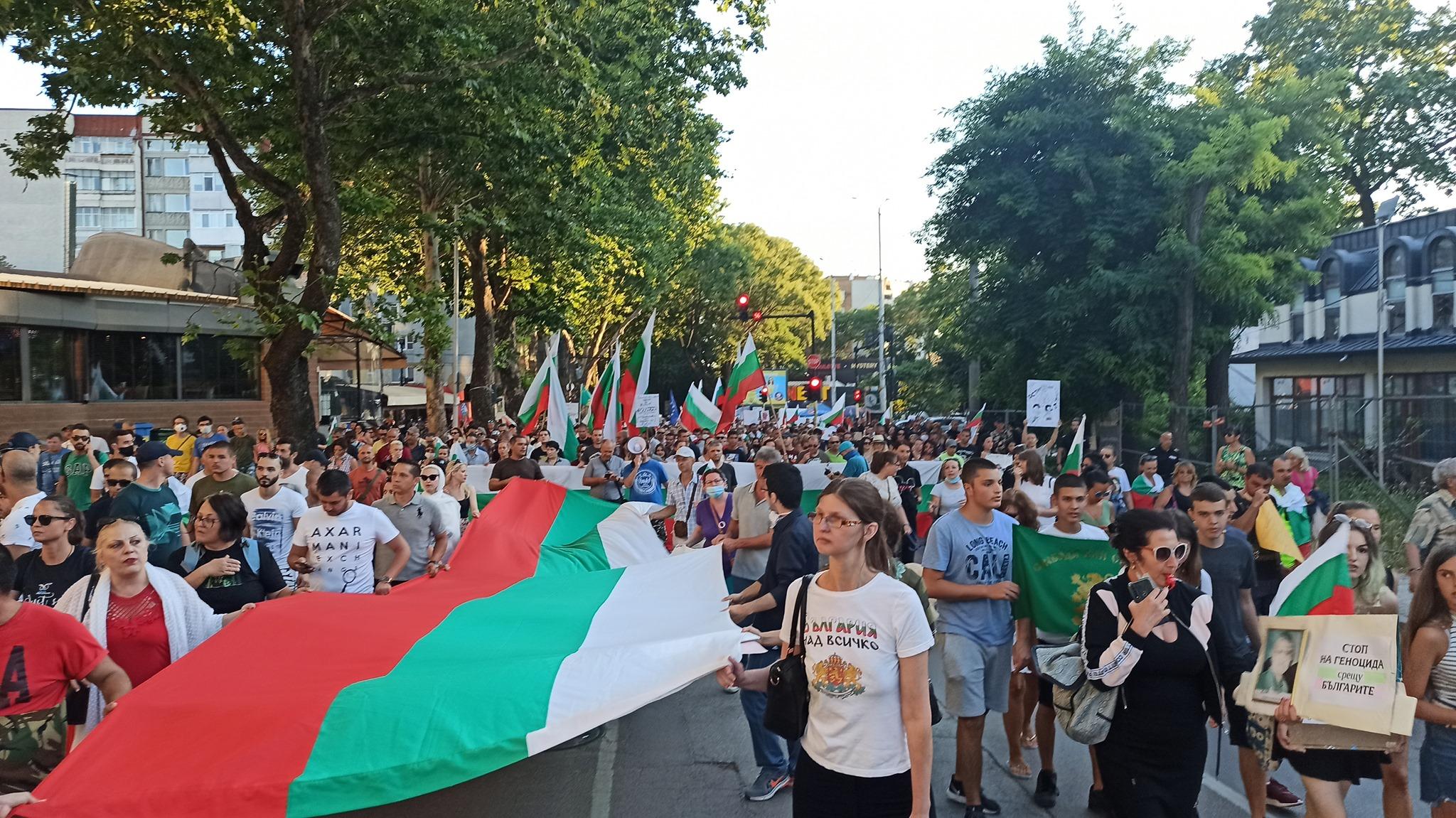 Протест Варна