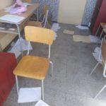 Разрушенията в СУ Добри Чинтулов