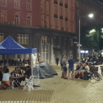 Палатки пред Министерския съвет