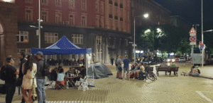 Палатки пред Министерския съвет