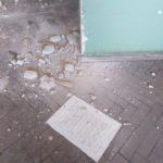 Разрушенията в СУ Добри Чинтулов