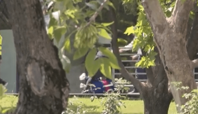 Размяна на юмруци пред София Тех парк