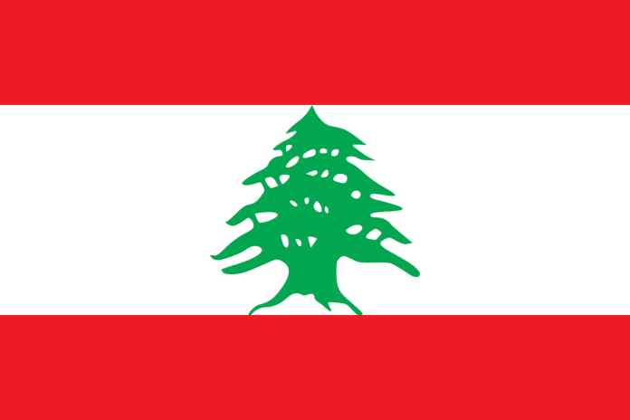 Знаме на Ливан