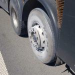 Гума на цистерна се подпали на магистрала Тракия