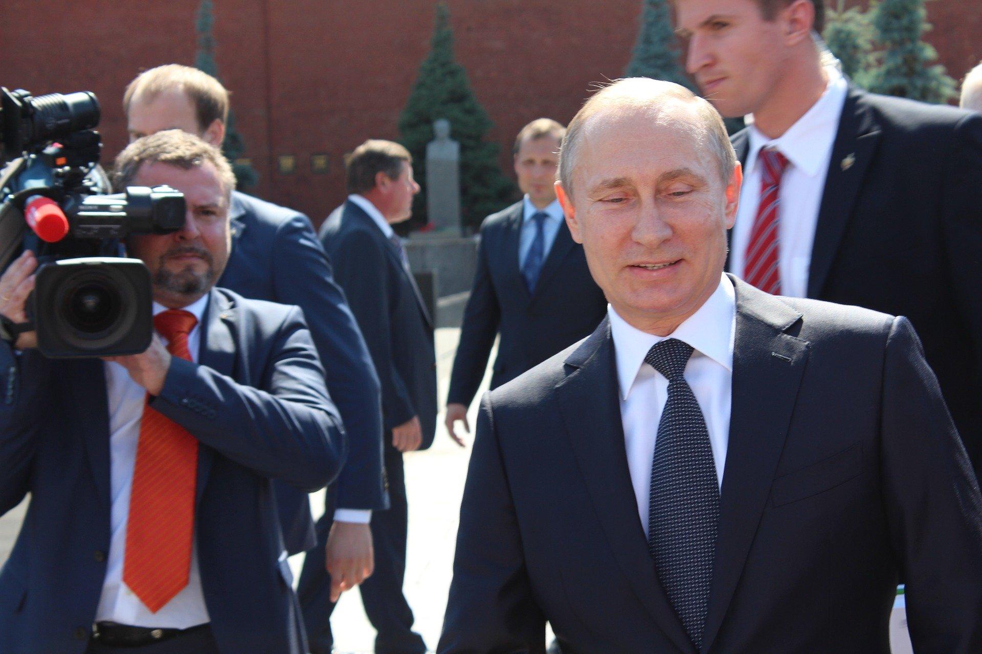 Руският президент Владимир Путин посети окупирани части от украинската област