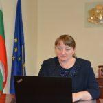the Minister of Social Affairs Denitsa Sacheva