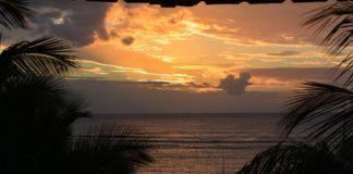 Залез на о. Мавриций.